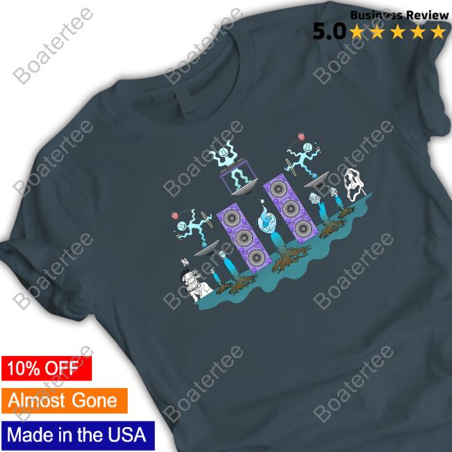 Yheti Knew Sound Tour T Shirt Dark Heather