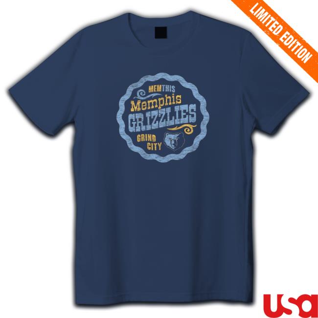 47 Navy Memphis Grizzlies Hometown Regional Franklin Shirt