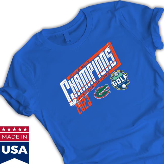 84 Royal Florida Gators 2023 SEC Men's Golf Champions Long Sleeve Tee