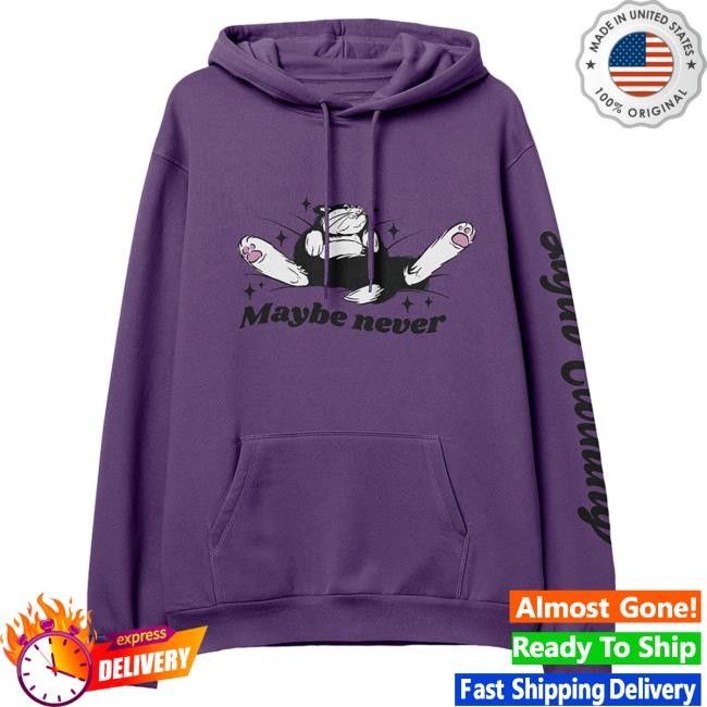 Yujin Clothing Maybe Never Crew neck Purple