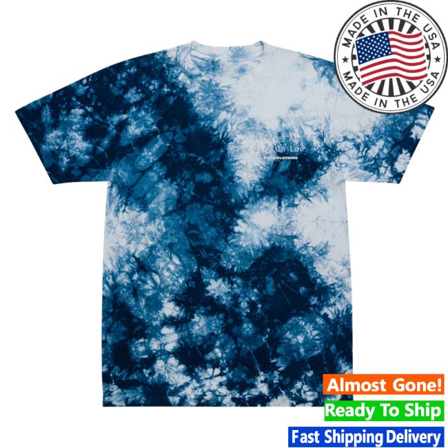 Yujin Clothing Boy In Love Tie Dye Shirts Navy / White Tie-Dye