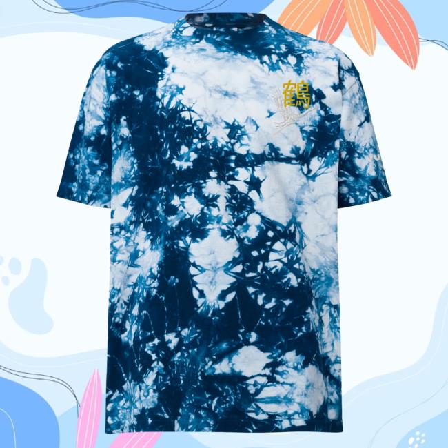 Yujin Clothing x Champion Tancho-Zuru Tie Dye Tee Navy / White Tie-Dye