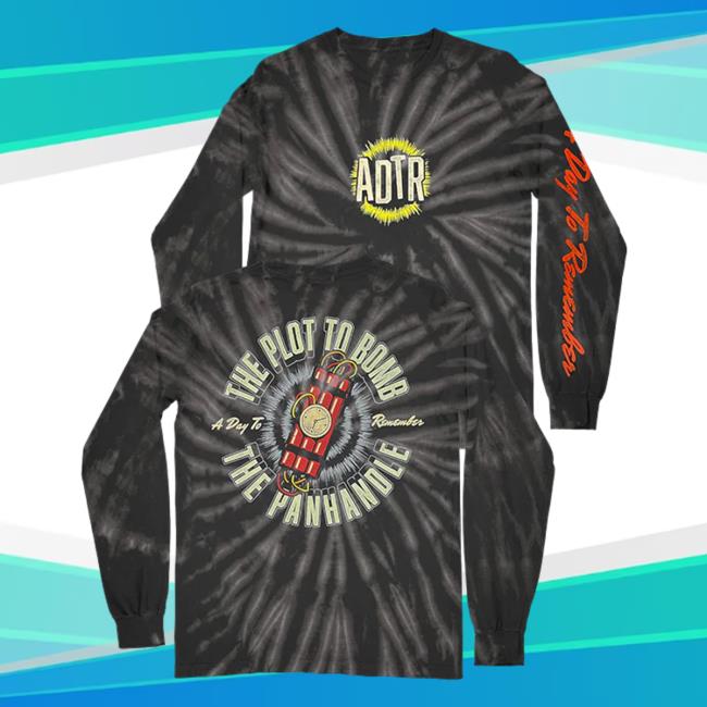 A Day To Remember Merch The Plot Long Sleeve Tee (Tie Dye)