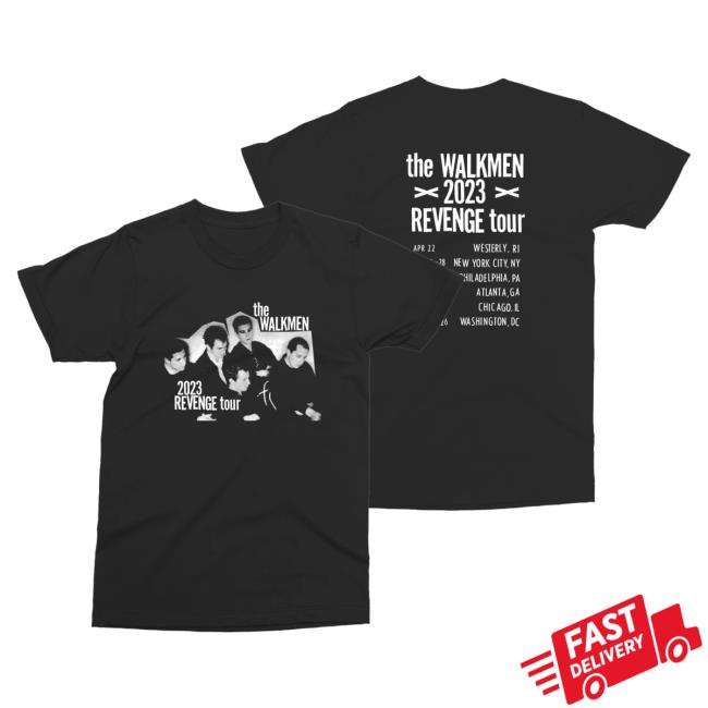 2023 Spring Revenge Tour T-Shirts The-Walkmen