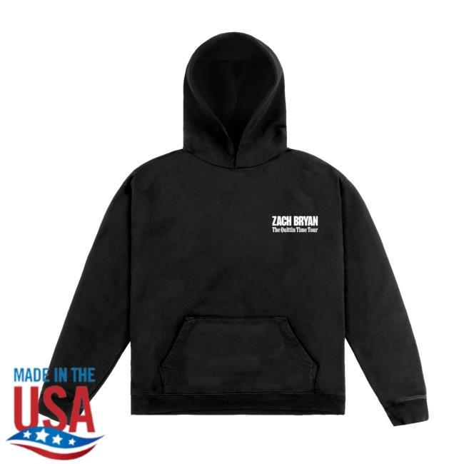 ZB Cowboy Hat Black Pullover Hoodie Zach Bryan Shop