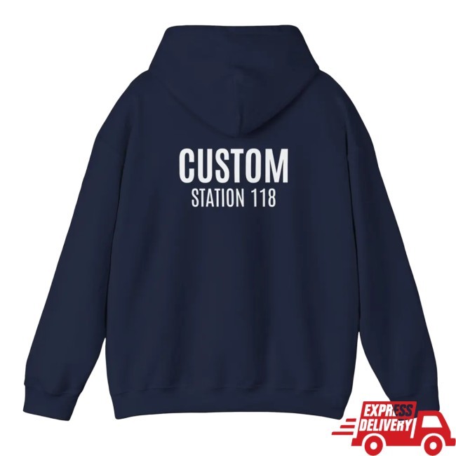 9-1-1 Tv Show Lafd Long Sleeve Hoodie
