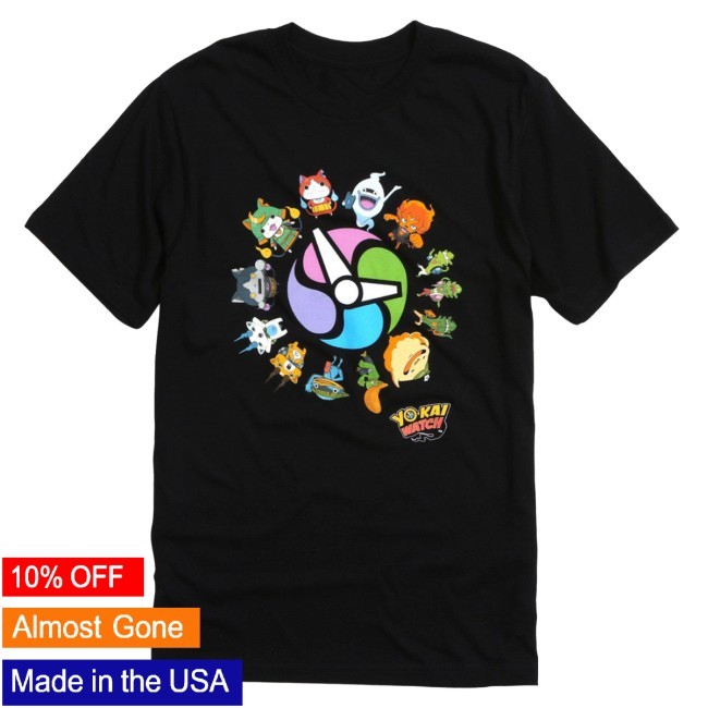 Yo-Kai Watch Characters New Shirt Anime Yo-Kai Watch